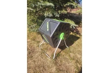 Compostador rotativo moderno Garden Point 105l