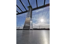 Paraguas de gas Saturn Garden Point Pyramid