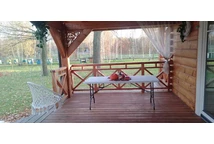 Mesa de catering plegable Garden Point 180 cms