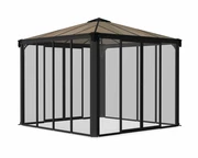 Exclusiva altana de aluminio Ledro Palram - Canopia 3 x 3 m