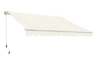 Toldo de terraza color crema 295 x 200 cm Garden Point