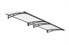 Marquesinas puertas Aquila 3 m Palram - Canopia antracita