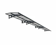 Marquesinas puertas Herald 6,6 m Palram - Canopia antracita