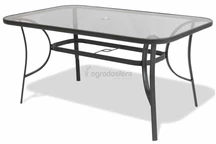 Mesa Módena gris Garden Point