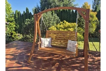 Columpio de jardín de madera Borneo Garden Point