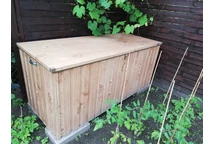 Caja de jardín Compact Box 770l marrón