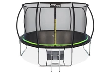 Cama elástica de jardín Premium con red interior 427cm Jump Hero 14FT