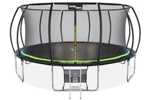 Cama elástica de jardín Premium con red interior 488 cm Jump Hero 16FT