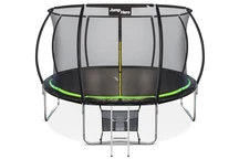 Cama elástica de jardín Premium con red interior Jump Hero 12FT de 366 cm