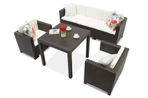 Colorado Dallas Fiesta 5 conjunto mimbre marron Bica