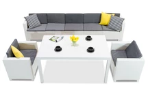 Conjunto Colorado Fiesta Max 7 techno ratán Bica blanco