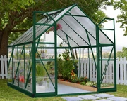 Invernadero de policarbonato Balance Green 2,44 x 2,47 m de Palram - Canopia
