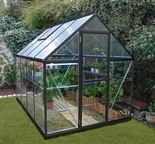 Invernadero de policarbonato Hybrid 1,85 x 2,46 m Palram - Canopia gris