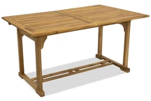Mesa de jardín de madera de acacia Birmania Garden Point