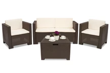 Muebles de jardín modernos con caja Colorado Coffee Box 4 marrón Bica