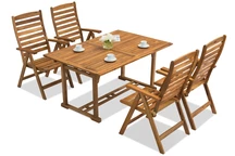 Muebles de madera de jardín Birmania/Bombay 4 Garden Point