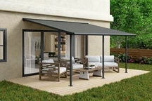Techos para terrazas de aluminio Sierra Palram - Canopia 3 x 4,25 m antracita Heat Block antracita