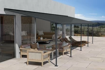 Techos para terrazas de aluminio Sierra Palram - Canopia 3 x 8,5 m antracita Heat Block