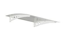 Marquesinas para puertas de policarbonato Lyra 1,35 m Palram - Canopia blanco