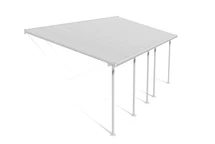 Pérgola de policarbonato Feria Palram 3 x 7,3 m blanco