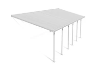 Pérgola de policarbonato Feria Palram 3 x 8,5 m blanco