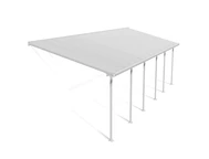 Pérgola de policarbonato Feria Palram 3 x 9,15 m blanco