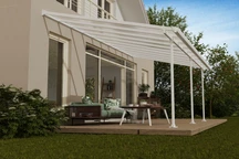 Pérgola de policarbonato Feria Palram - Canopia 3 x 6,1 m blanca