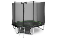 Cama elástica de jardín con red exterior 244cm Jump Hero 8FT