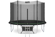 Cama elástica de jardín con red exterior 366cm Jump Hero 12FT