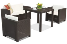 Colorado Dallas Apetito 4 muebles mimbre marrón Bica