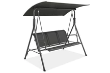 Columpio de jardín de metal Florence Garden Point gris