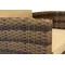 Muebles de jardín Monaco Coffee 4 + 2 pufs Garden Point marrón