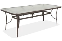 Mesa Módena grande 200 cm Garden Point marrón 