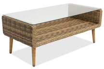 Mesa de centro de technoratán Bilbao Garden Point marrón