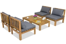 Mobiliario de jardín Brunei Terrace 4 Garden Point acacia