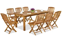 Mobiliario de jardín de madera Jakarta/Delhi 8 Garden Point