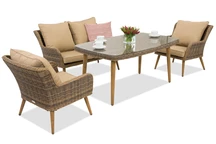 Muebles de jardín Bilbao Apetito 4 Garden Point marrón