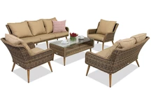 Muebles de jardín Bilbao Coffee 7 Garden Point marrón