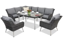 Muebles de jardín Bilbao Comida 7 Garden Point antracita