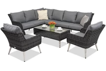 Muebles de jardín Bilbao Corner 7 Garden Point antracita