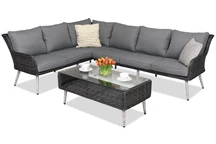 Muebles de jardín Bilbao Corner Garden Point antracita