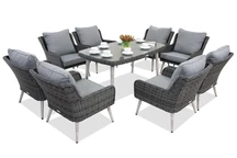 Muebles de jardín Bilbao Premium 8 Garden Point antracita