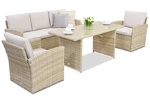 Muebles de jardín Monaco Apetito 5 Garden Point beige