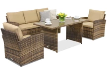 Muebles de jardín Monaco Apetito 5 Garden Point marrón