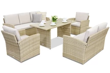 Muebles de jardín Monaco Apetito 7 Garden Point beige