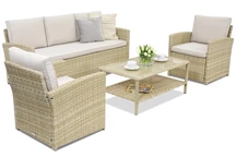 Muebles de jardín Monaco Coffee 5 Garden Point beige