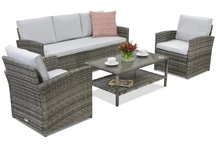 Muebles de jardín Monaco Coffee 5 Garden Point gris