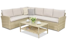 Muebles de jardín Monaco Corner Garden Point beige