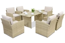 Muebles de jardín Monaco Premium 6 Garden Point beige
