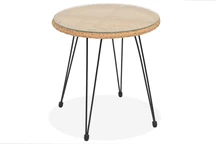 Mesa de centro de acero beige Malta Garden Point